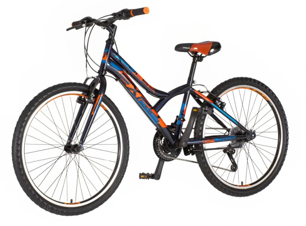Bicykel Explorer Spy Diasy 24" Tmavá Modrá Modrá Oranžová M
