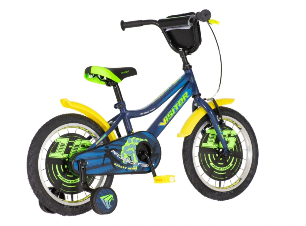Bicykel Visitor Roboter 16" Modro Žltá KIDS