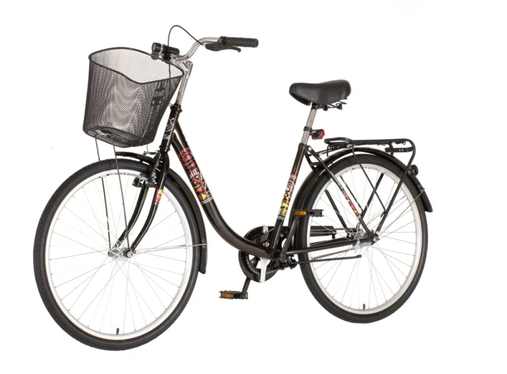 Bicykel Venssini Venecija 26" Čierna Červená