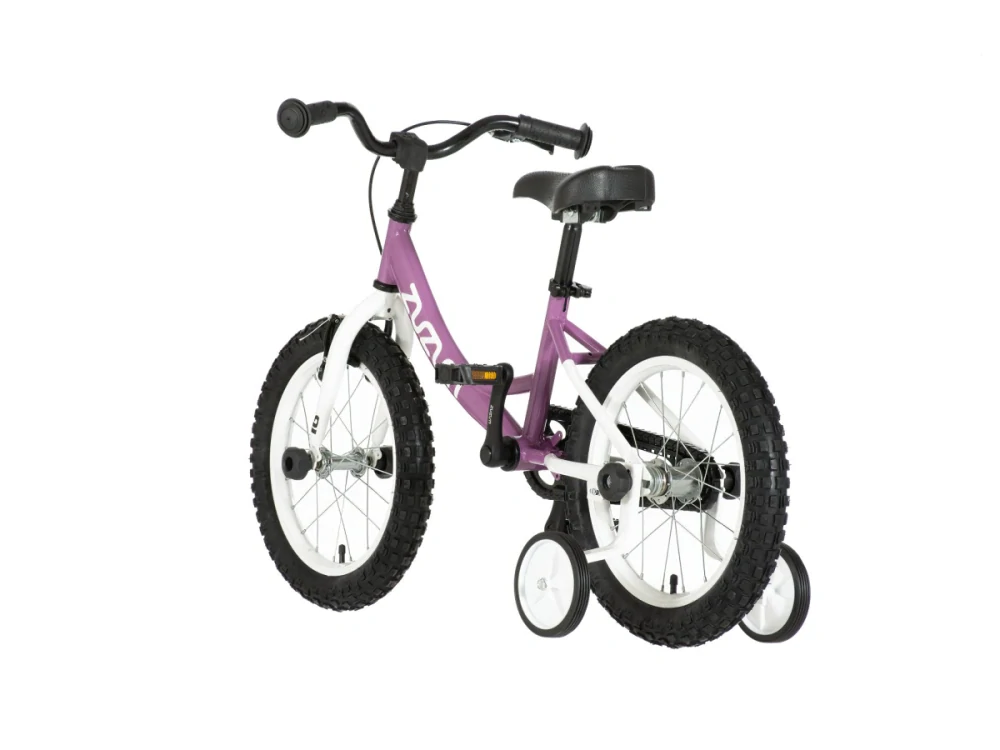 Bicykel ZUZUM-1 16" Fialová Biela KIDS