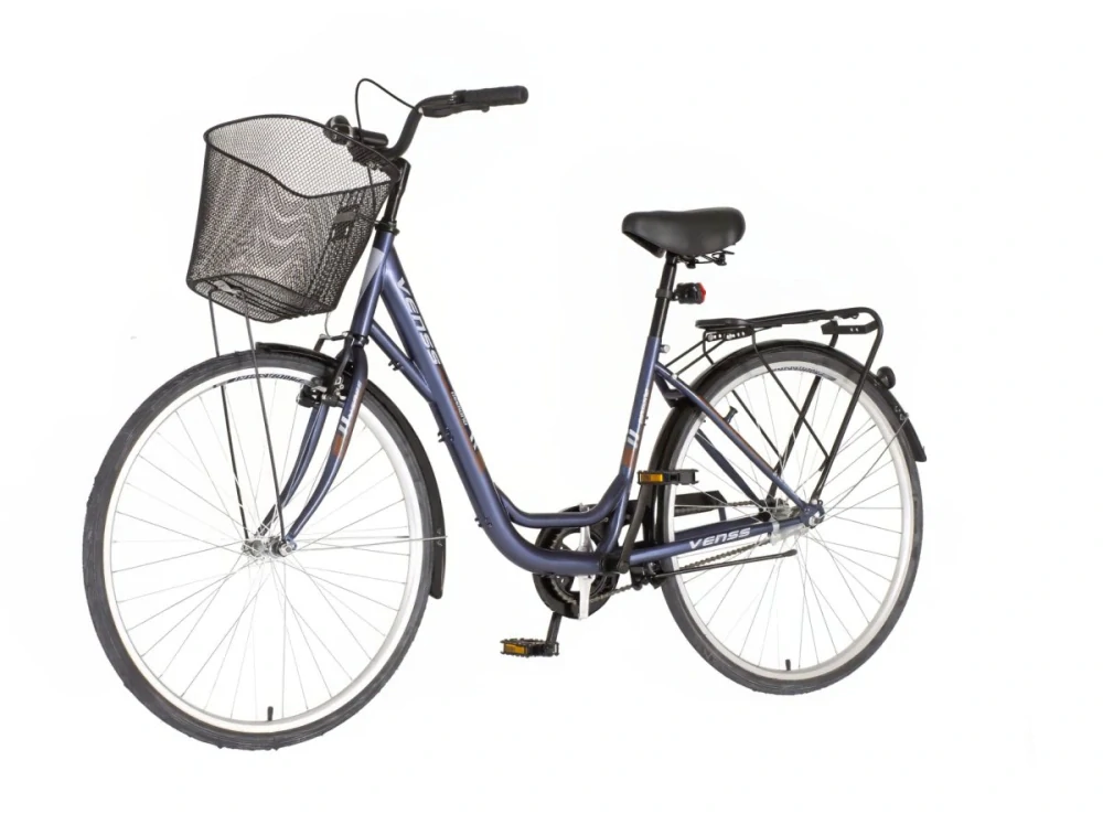 Bicykel Venssini Diamante 26x1.3/8" Fialová Hnedá UNI
