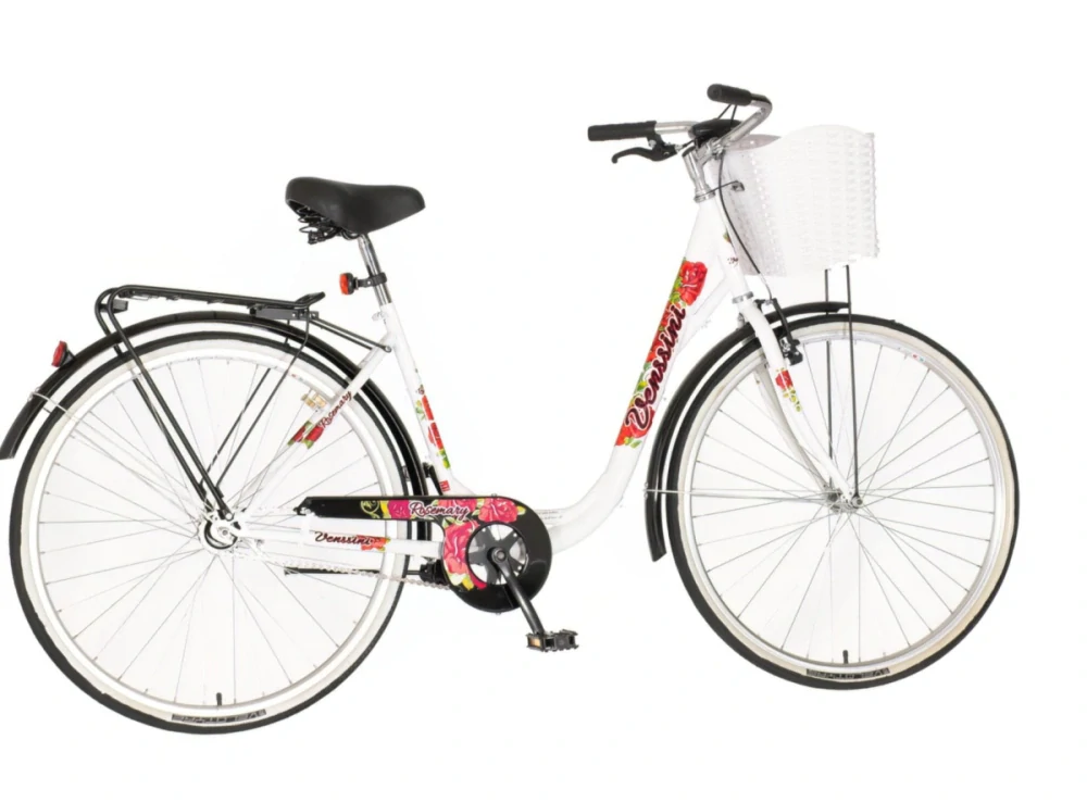 Bicykel Venssini Diamante 28" Biela Červená