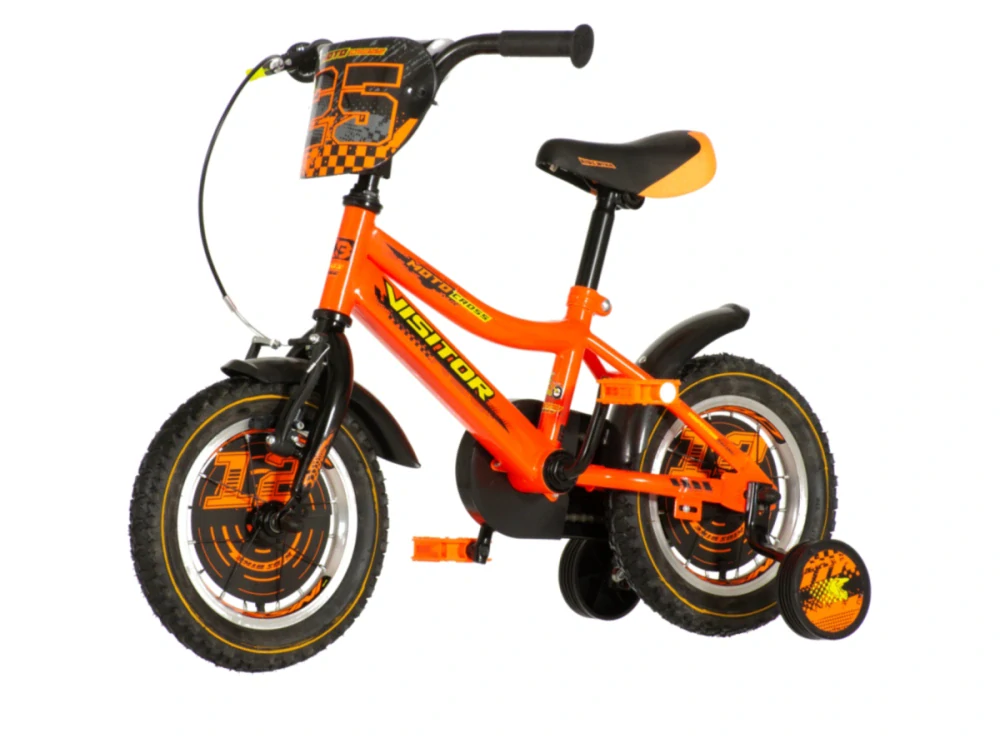 Bicykel Visitor Ranger 12" Oranžový KIDS
