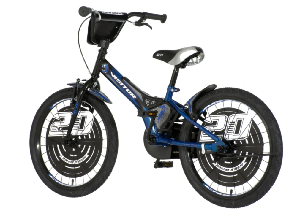 Bicykel Visitor Bluestar 20" Čierno Modrý KIDS