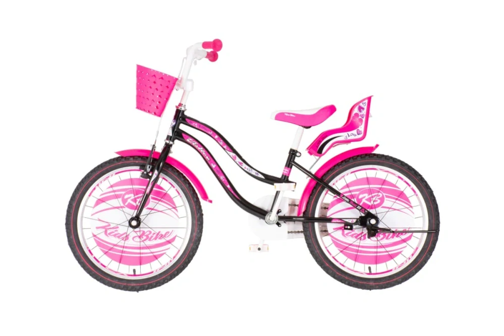 Bicykel Visitor Little heart 20" Čierno Ružový Girl