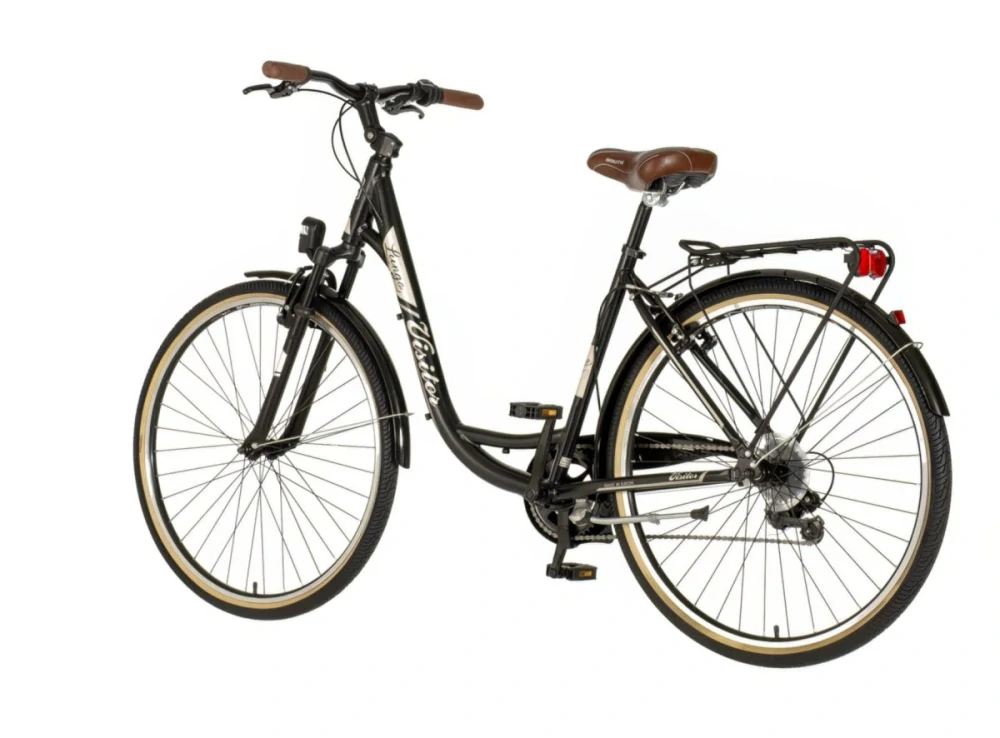 Bicykel Visitor Lungo  28" Čierna Zelená UNI