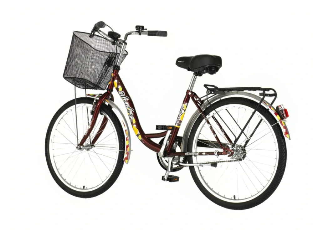 Bicykel Visitor Lowland 24" Bodrová Žltá