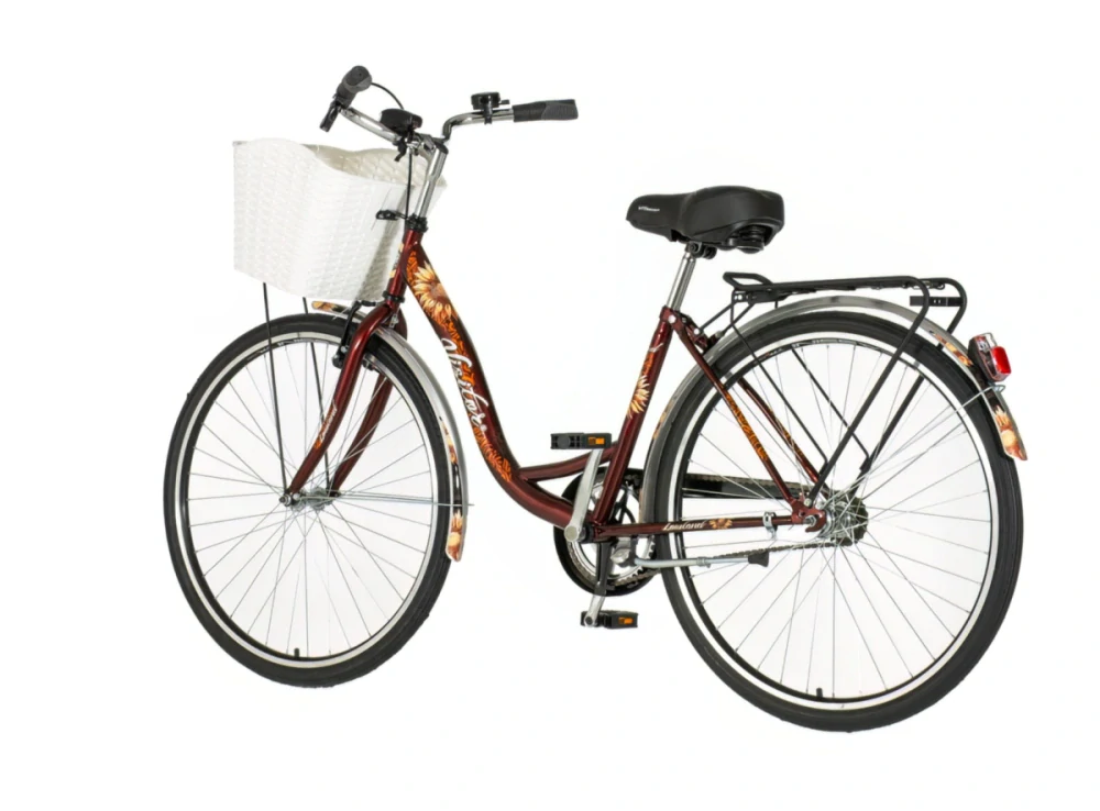 Bicykel Visitor Lowland 26x1.3/8" Čierna Oranžová