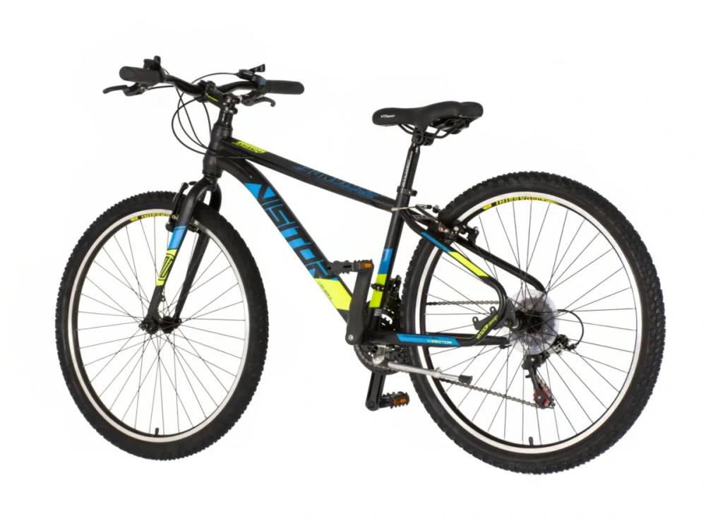 Bicykel Visitor Radiance 26" Čierna Žltá Modrá