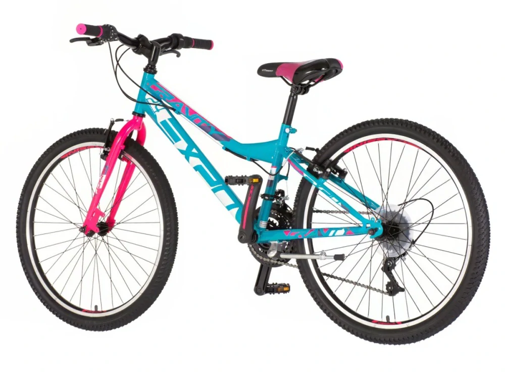 Bicykel Explorer Magnito 24" Tyrkys Ružová Biela KIDS