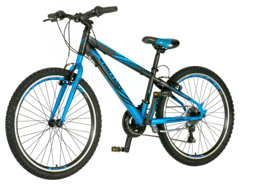 Bicykel  Venssini FOX 24" Čierna Modrá