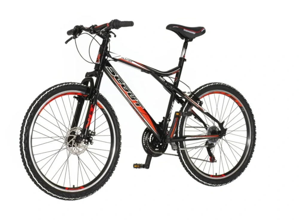 Bicykel Visitor Hunter 26" Čierna Červená