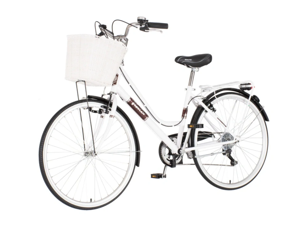 Bicykel Visitor Fashion Latte 26x1.3/8" Biela Čierna