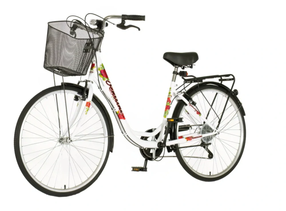 Bicykel Venssini Diamante 26x1.3/8" Biela Červená
