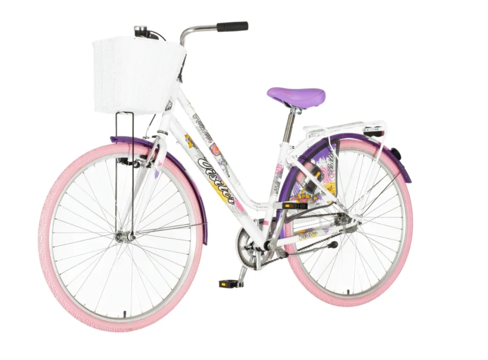 Bicykel Visitor Fashion Holicolor 28" Biela Multicolor