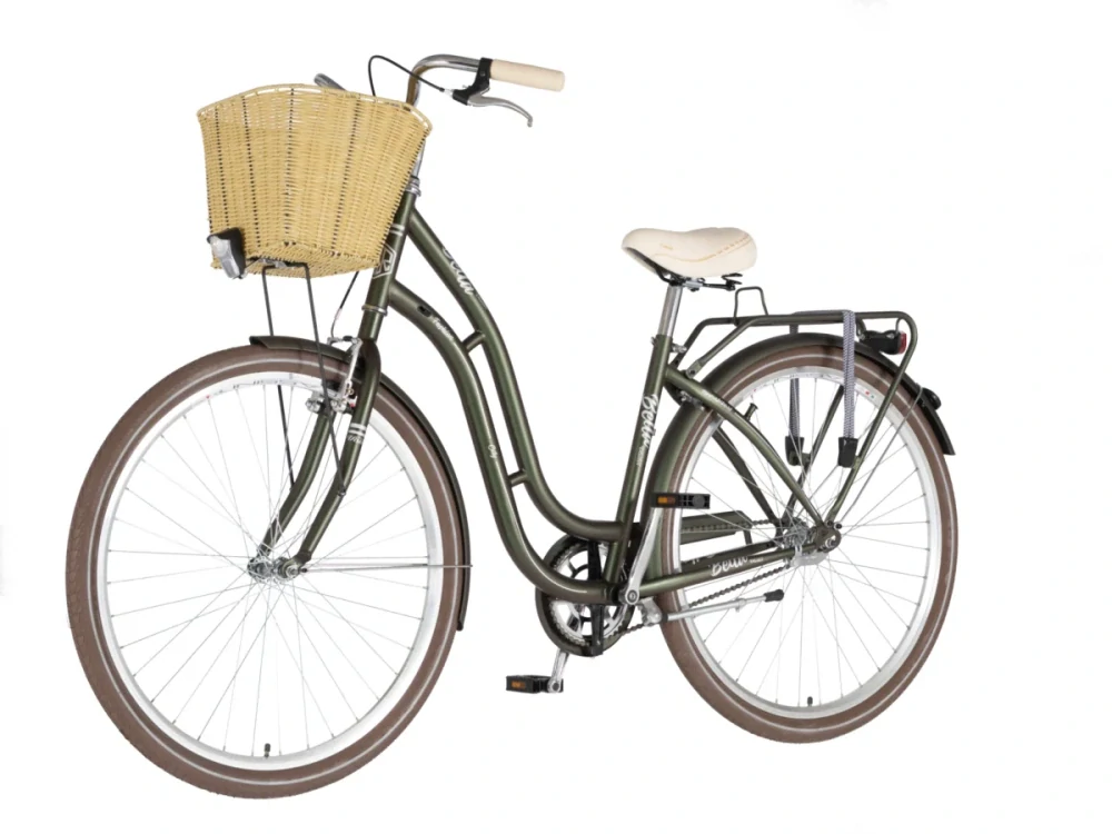 Bicykel Visitor Bella 28" Zelená Strieborná