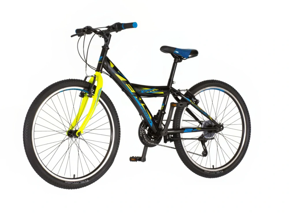 Bicykel Venssini Parma 24" Čierna Žltá