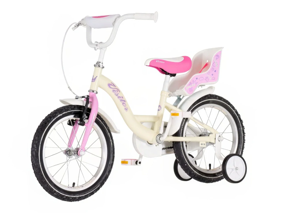 Bicykel Visitor Lovely little Princess 16" Bežová Ružová KIDS