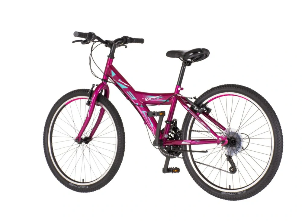 Bicykel Venssini Parma 24" Ružová Tyrkys KIDS