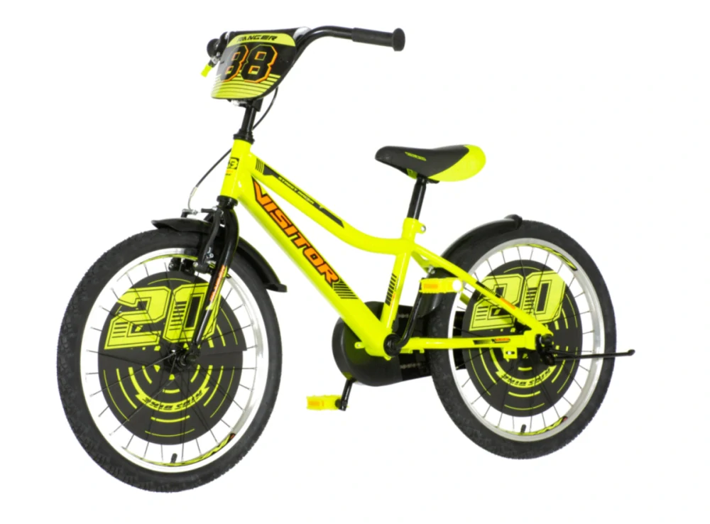 Bicykel Visitor  Ranger 20" Neonová Žltá čierna