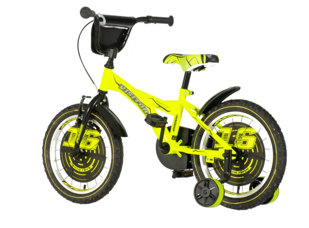 Bicykel Visitor Player 16" Neonova Žlto Čierna