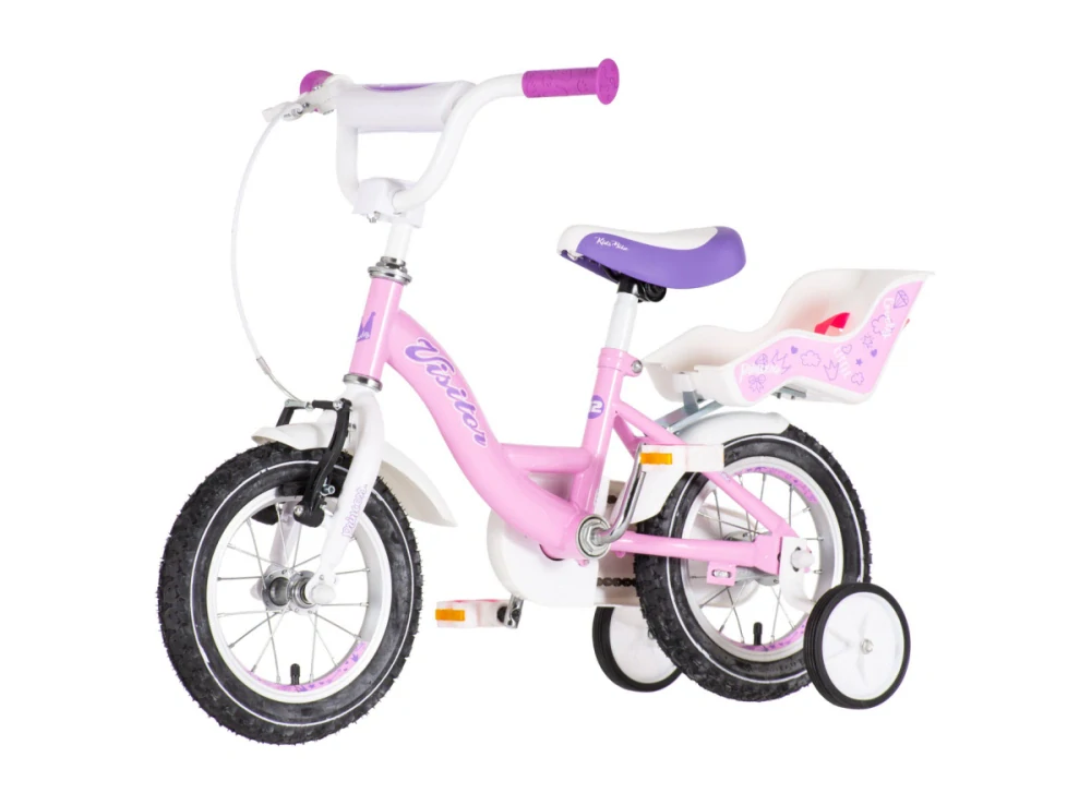 Bicykel Visitor Lovely little princess 12" Ružová  KIDS