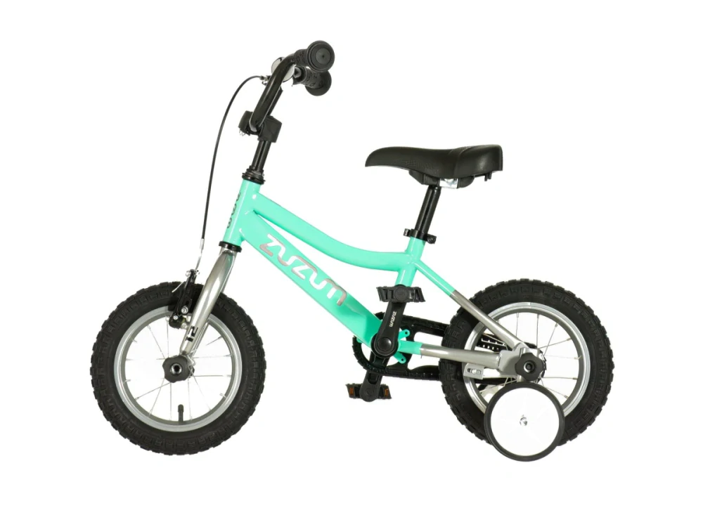 Bicykel 12 ZUZUM 12" Tyrkysový Chróm Girl