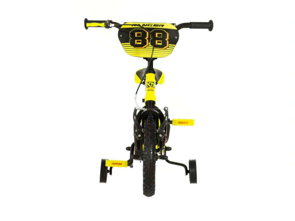 Bicykel Visitor Ranger 12" Neónovo Žltý Kids