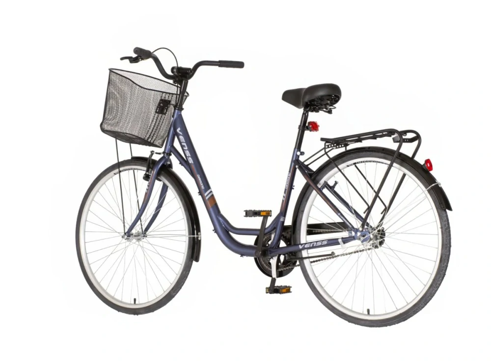 Bicykel Venssini Diamante 26x1.3/8" Fialová Hnedá UNI