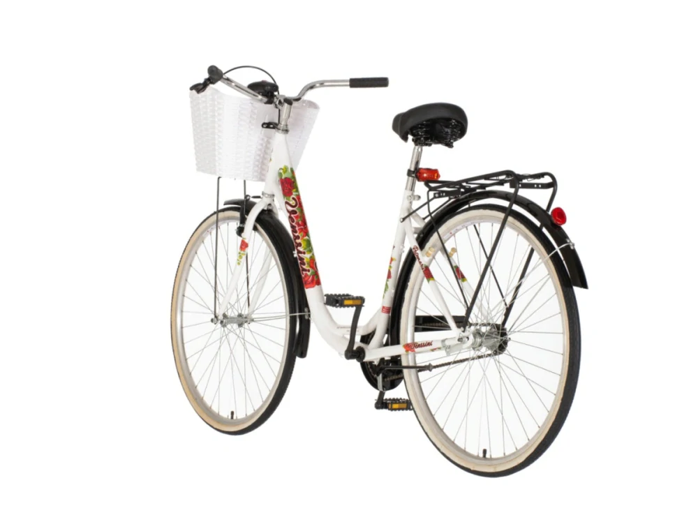 Bicykel Venssini Diamante 28" Biela Červená