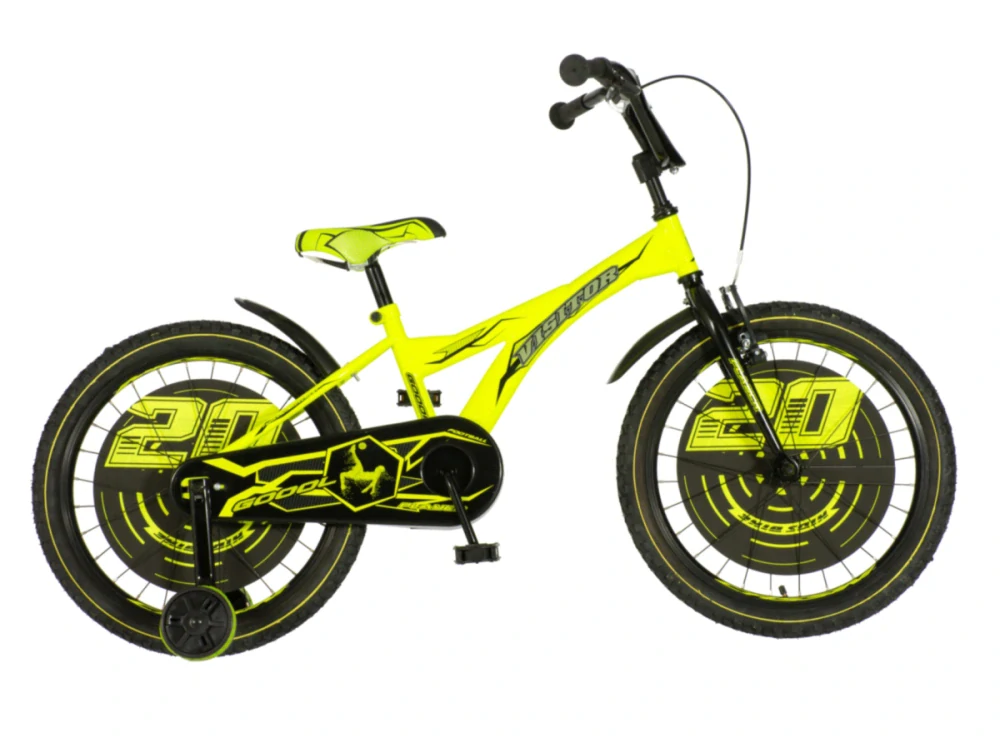 Bicykel Visitor Basket 20" Čierno Oranžový KIDS