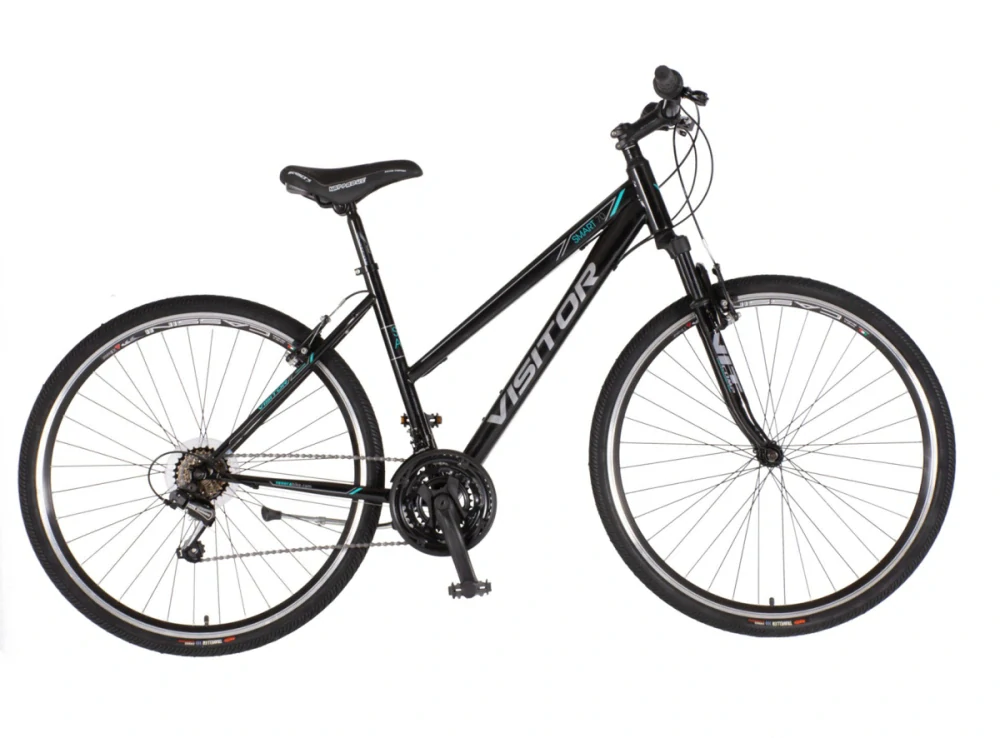 Bicykel Visitor Tour Smart 28" Čierna Tyrkys W