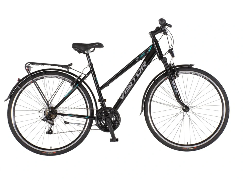 Bicykel Visitor Tour Smart 28" Čierna Tyrkys