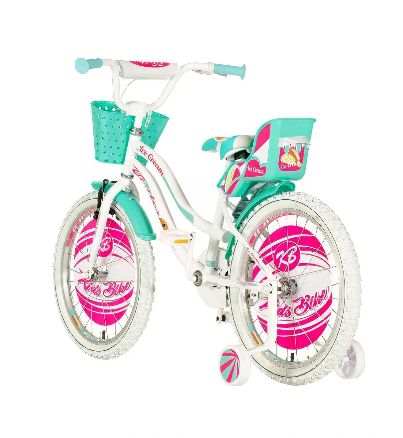 Bicykel Visitor Ice Cream 20" Bielo Tyrkysový