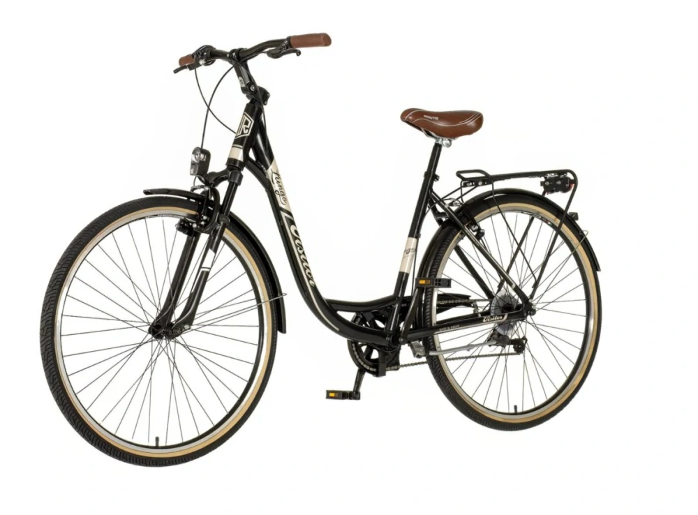 Bicykel Visitor Lungo  28" Čierna Zelená UNI