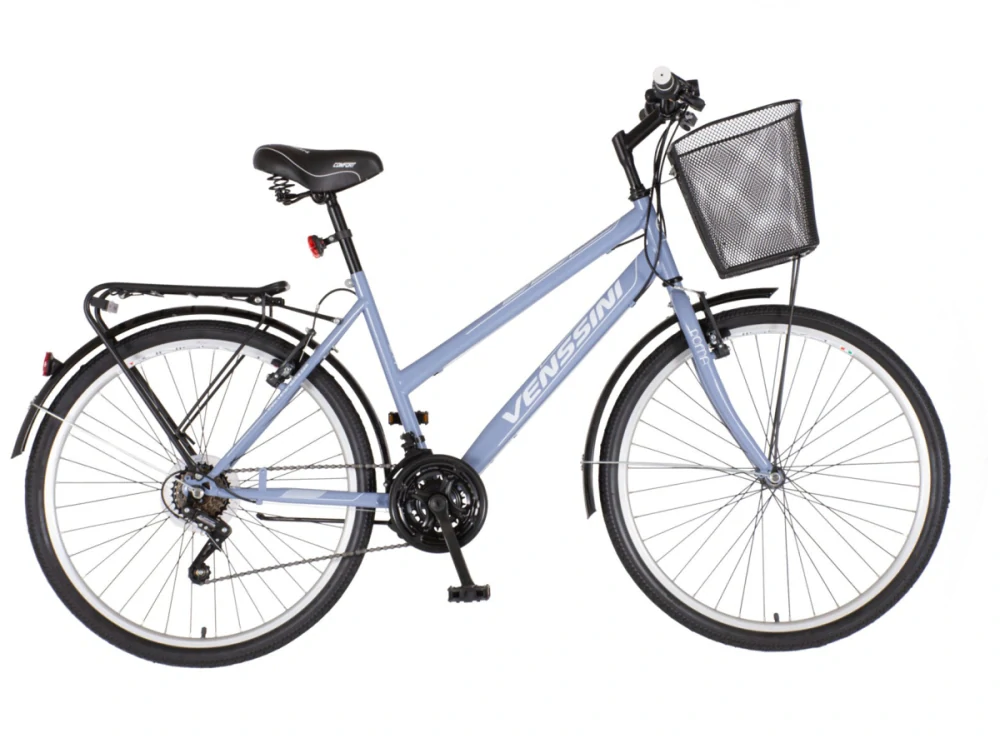 Bicykel Venssini Roma 26" Sivá Biela 