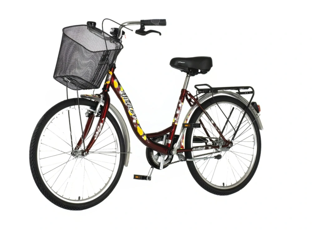 Bicykel Visitor Lowland 24" Bodrová Žltá