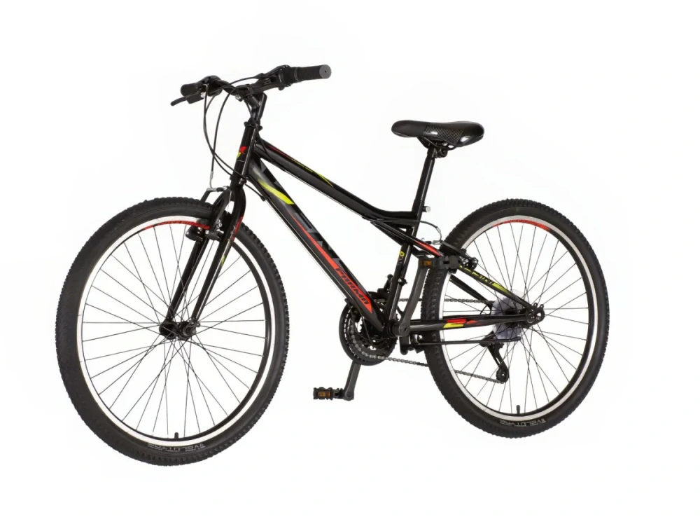 Bicykel Venssini Parma 24" Čierna Červená UNI