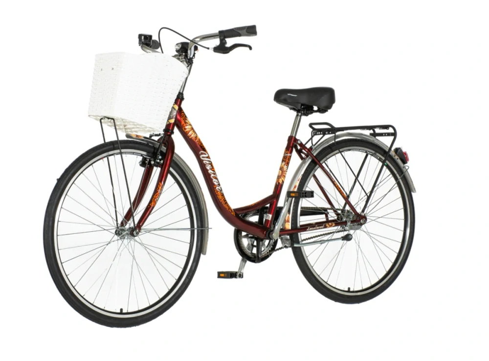 Bicykel Visitor Lowland 26x1.3/8" Čierna Oranžová