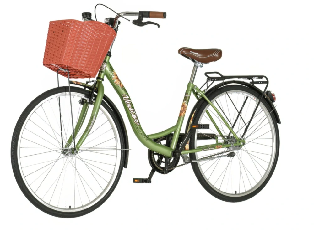 Bicykel Visitor Lowland 26x1.3/8" Zelená Oranžová
