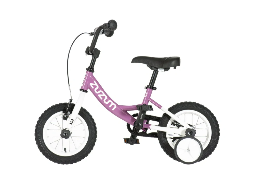 Bicykel 12 ZUZUM 12" Fialovo Biela